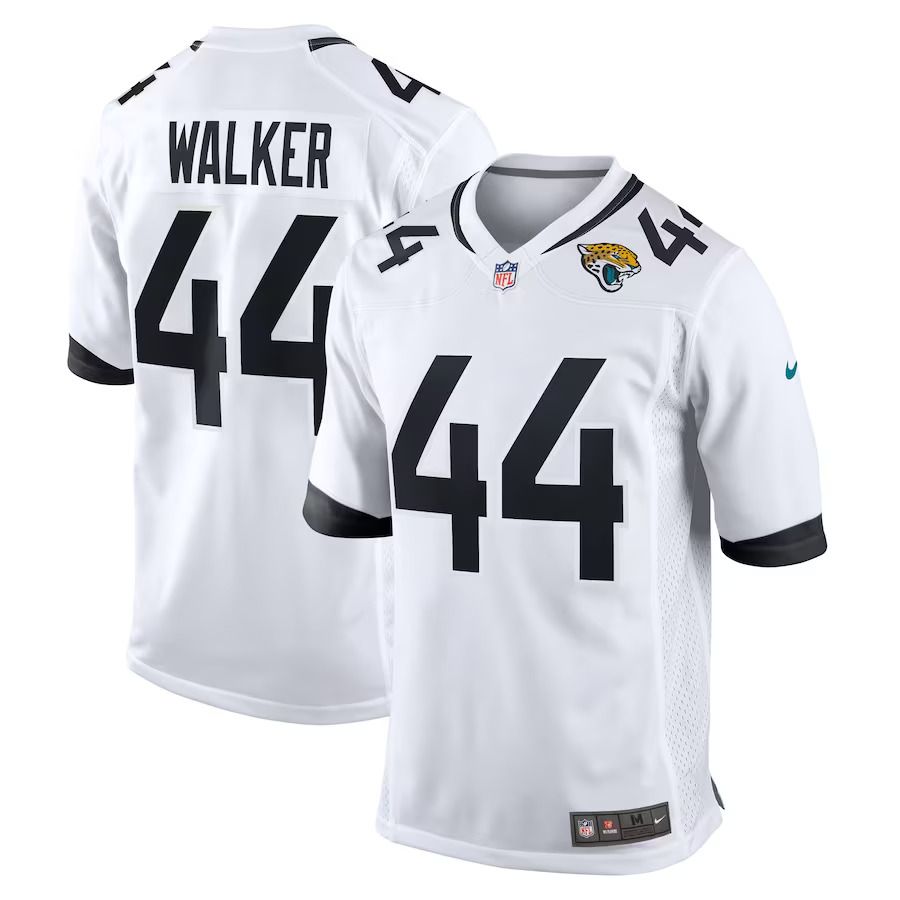 Men Jacksonville Jaguars 44 Travon Walker Nike White Player Game NFL Jersey